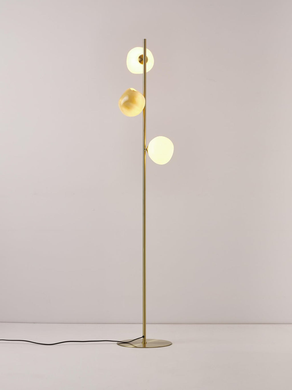 Dizzasco Opal Glass Floor Lamp