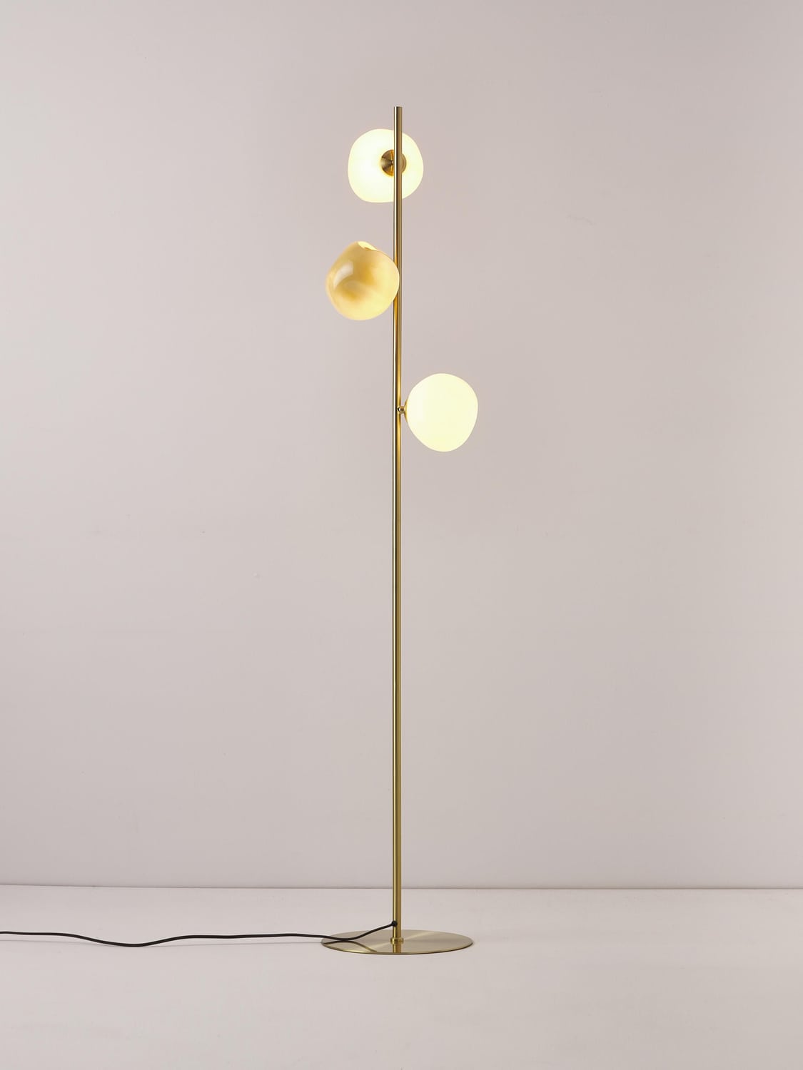 Dizzasco Opal Glass Floor Lamp