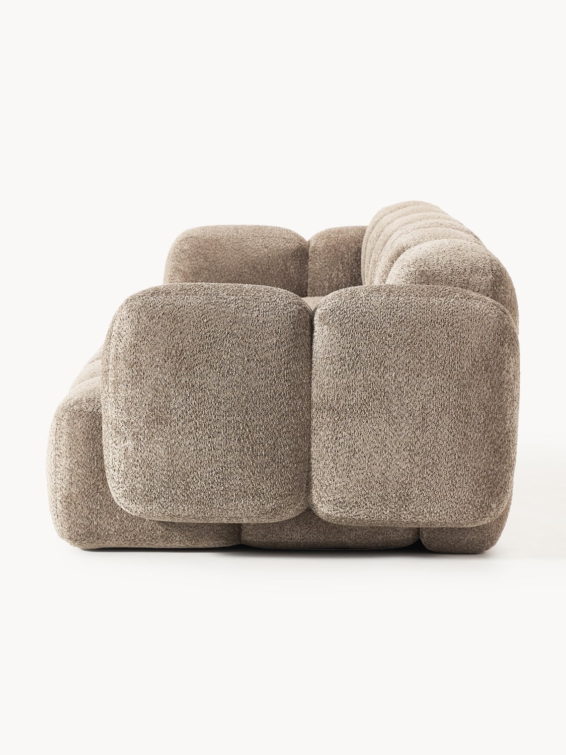 Valbrona Modular Teddy-Bouclé Sofa (4-seater)