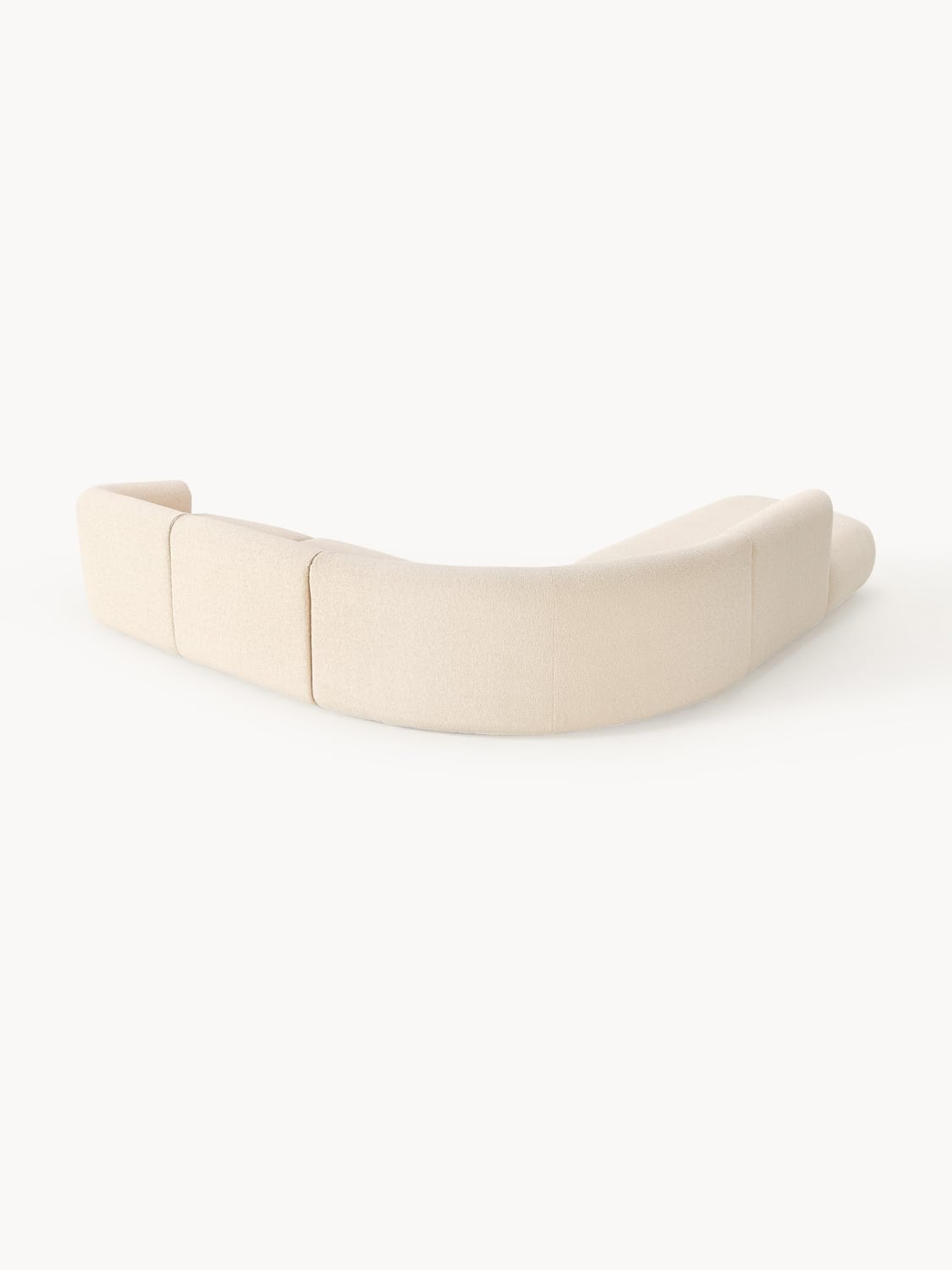 Lavena Modular Bouclé Corner Sofa (4-seater)