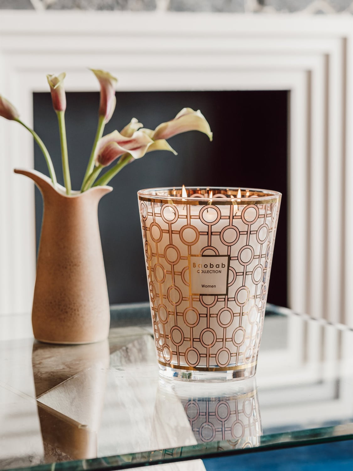 Vighizzolo Five-Wick Scented Candle (Magnolia, Rose, Musk)