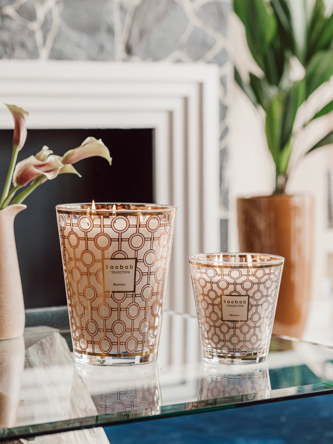 Vighizzolo Five-Wick Scented Candle (Magnolia, Rose, Musk)