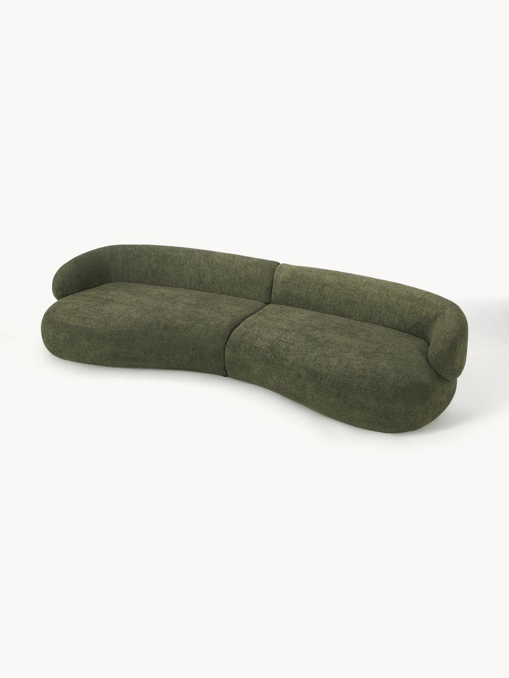 Corvara Teddy Bouclé Sofa (4-seater)