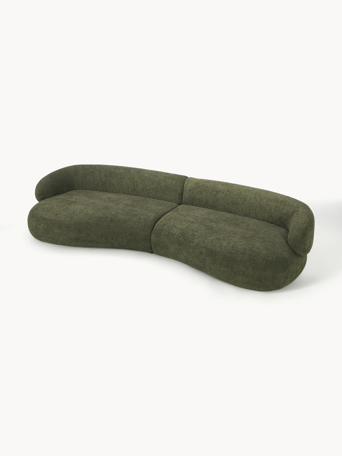 Corvara Teddy Bouclé Sofa (4-seater)