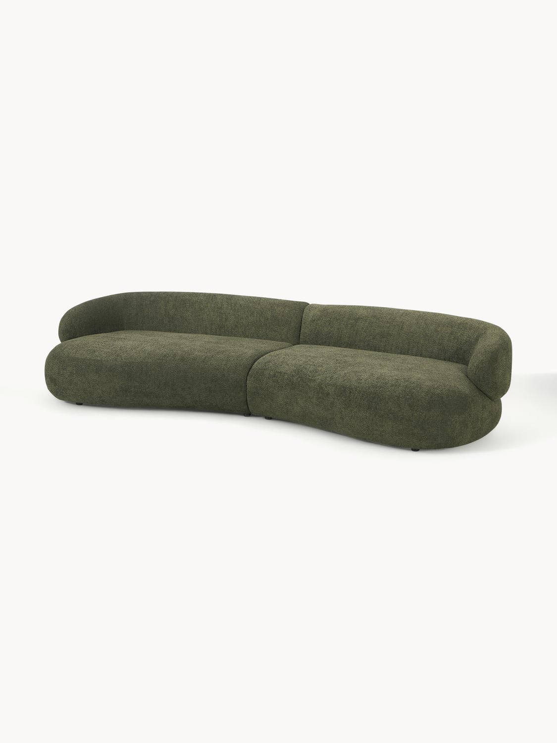 Corvara Teddy Bouclé Sofa (4-seater)