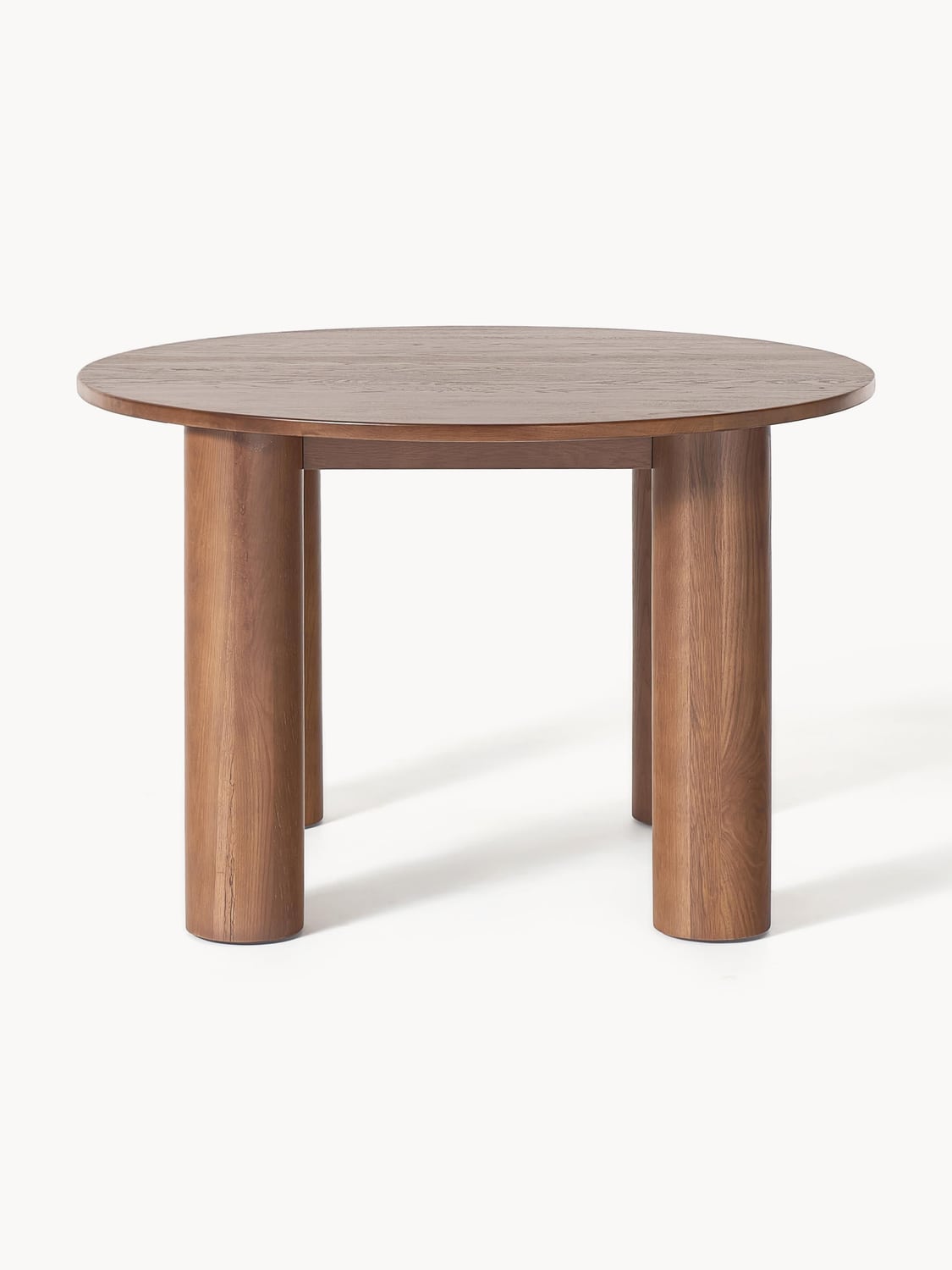 Sorico Round Oak Wood Dining Table, Ø 120 cm