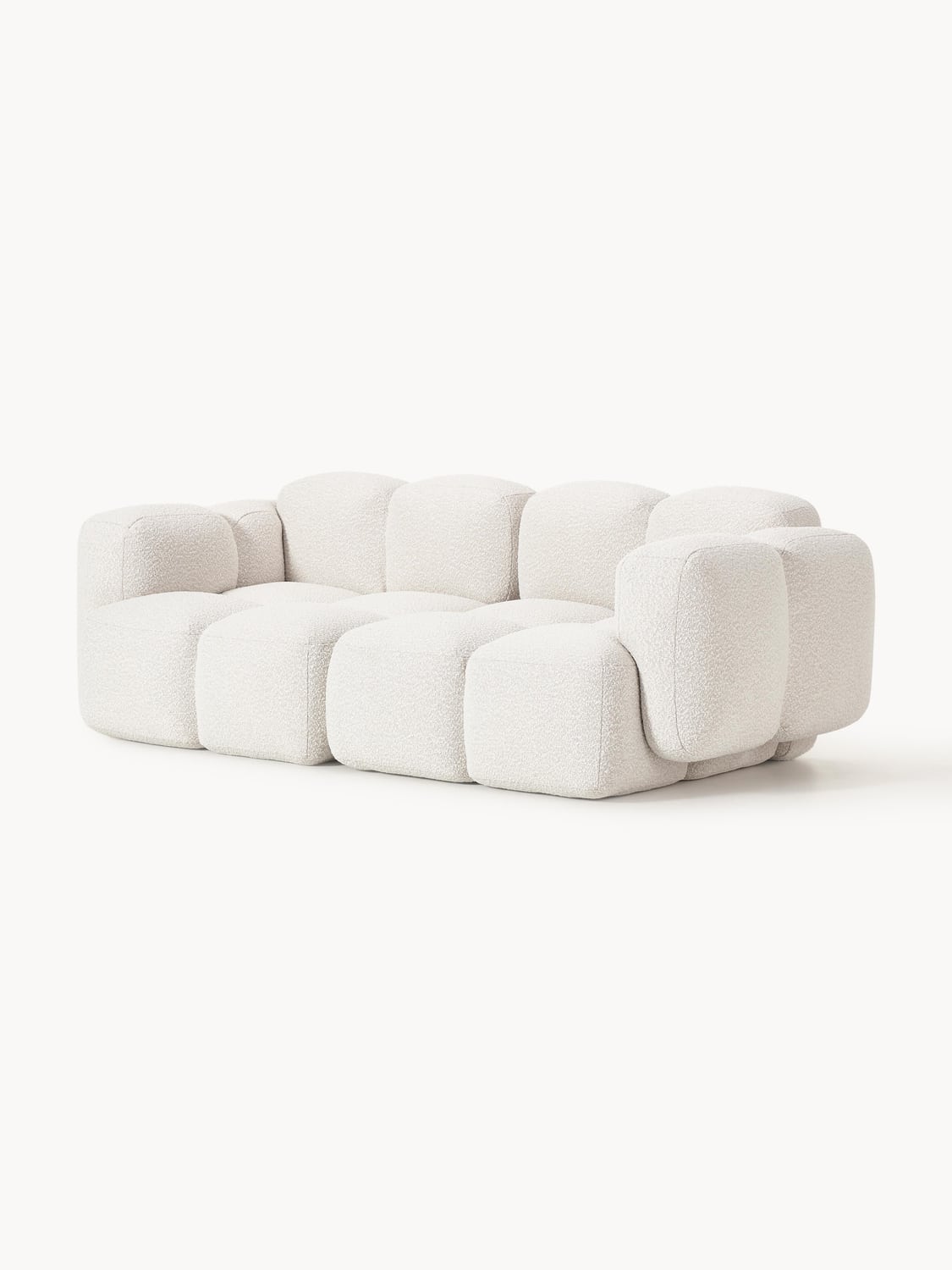 Valbrona Bouclé Modular Sofa (2-seater)