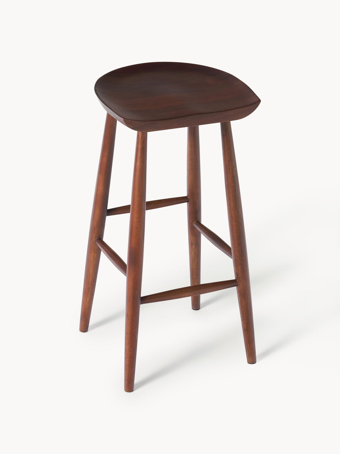 Lenno Mango Wood Bar Stool