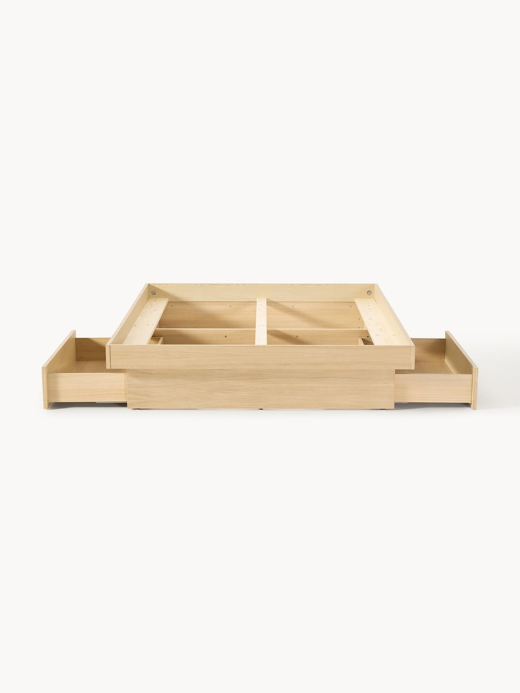 Eupilio Wooden Bed with Drawers