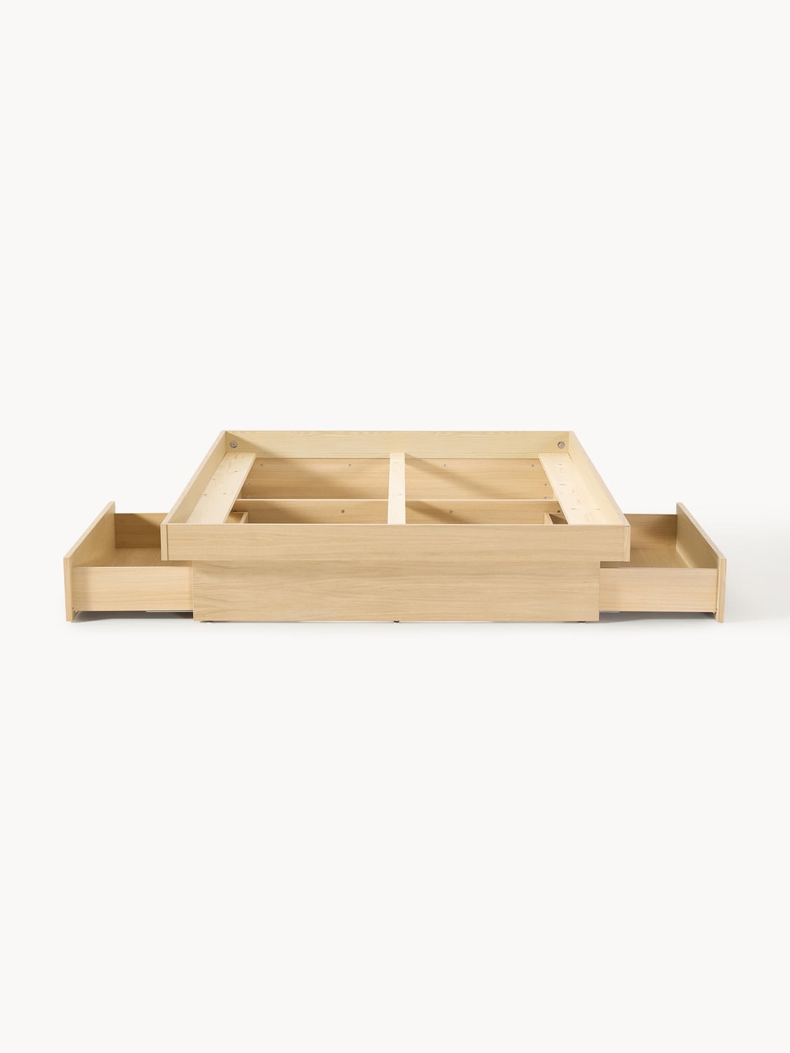 Eupilio Wooden Bed with Drawers
