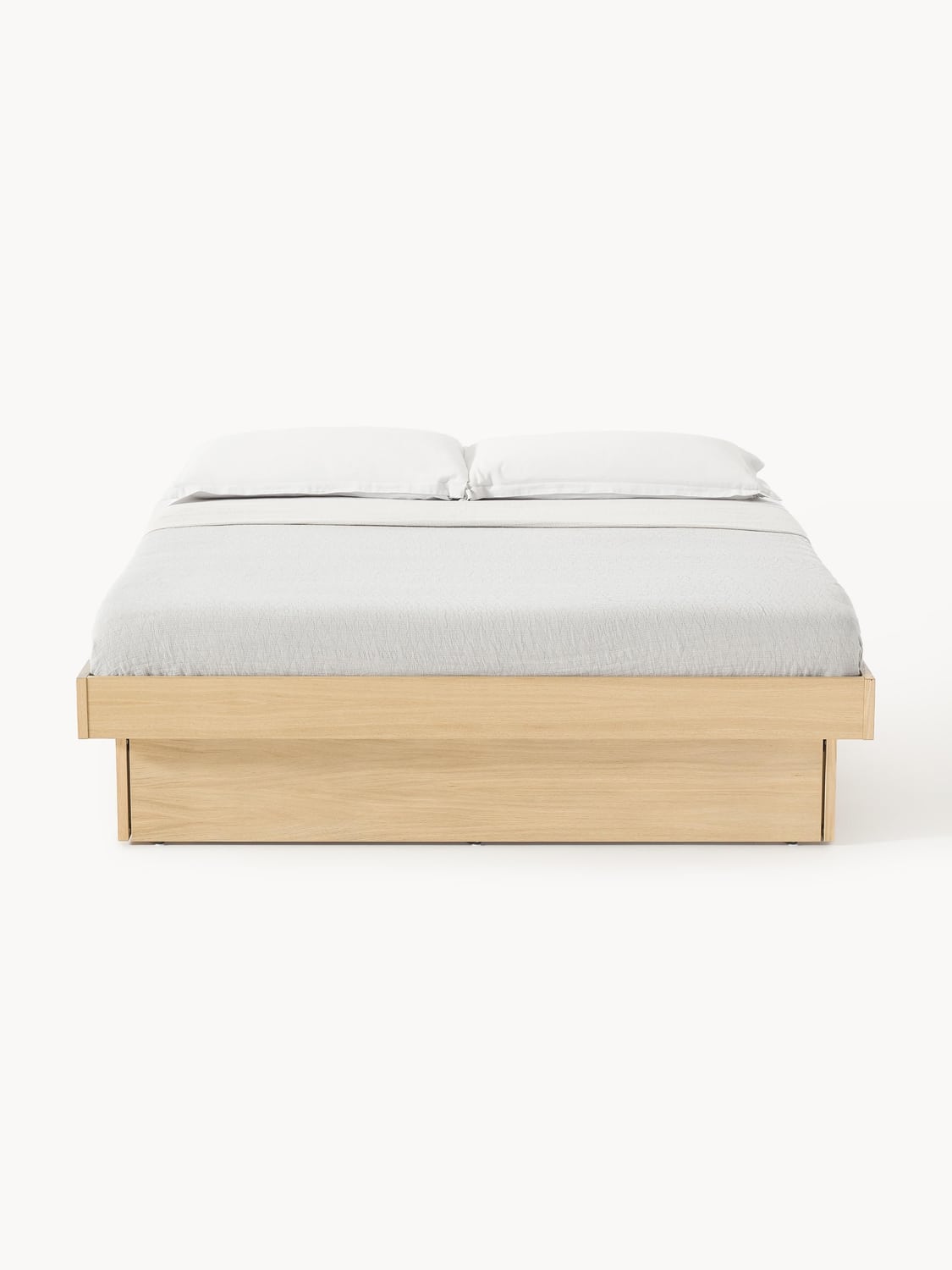 Eupilio Wooden Bed with Drawers