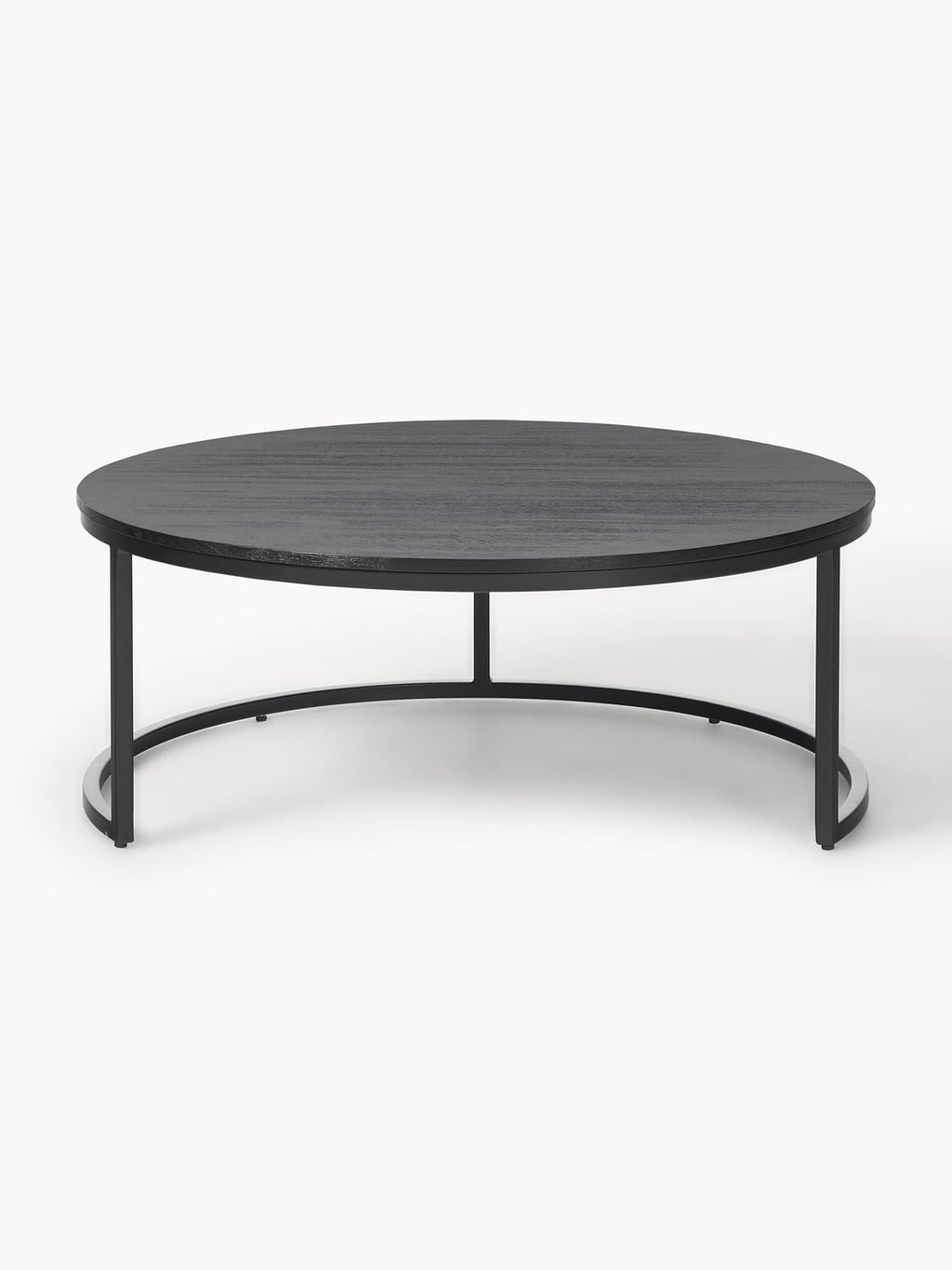 Blevio Round Mango Wood Coffee Tables (set of 2)