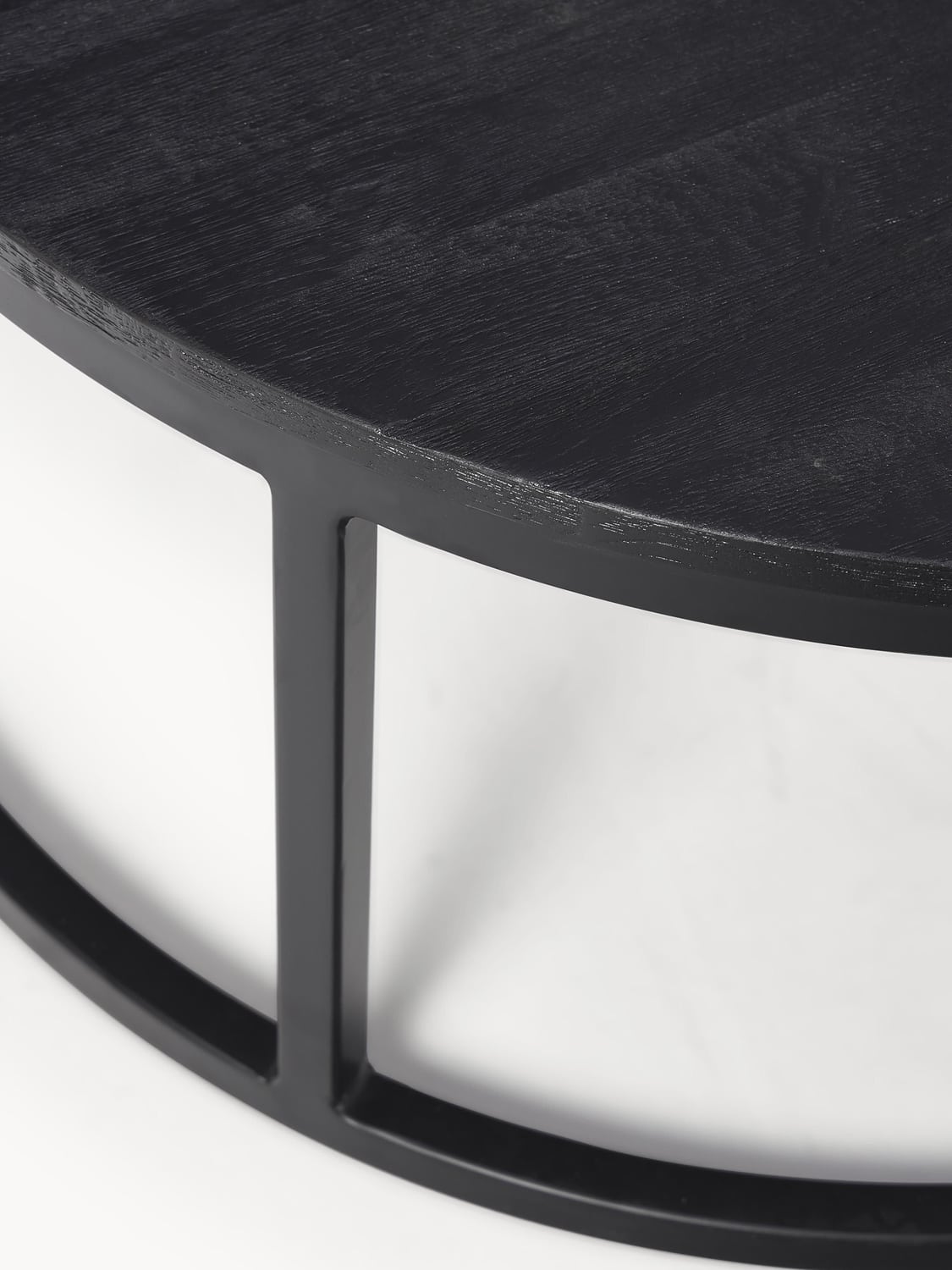 Blevio Round Mango Wood Coffee Tables (set of 2)