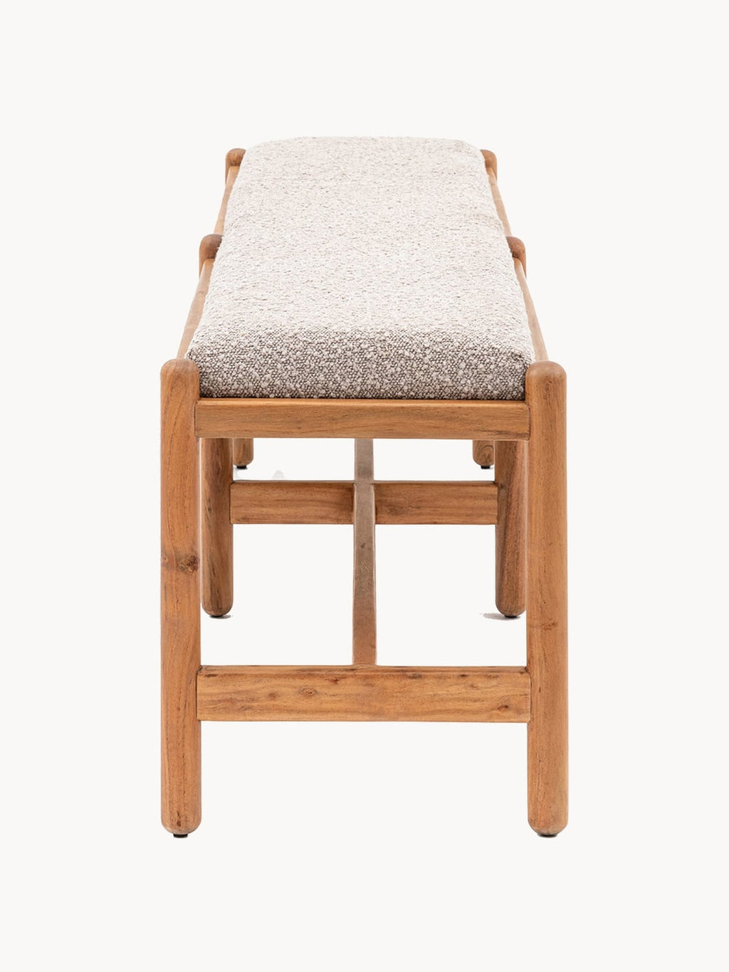 Senna Upholstered Bouclé Bench