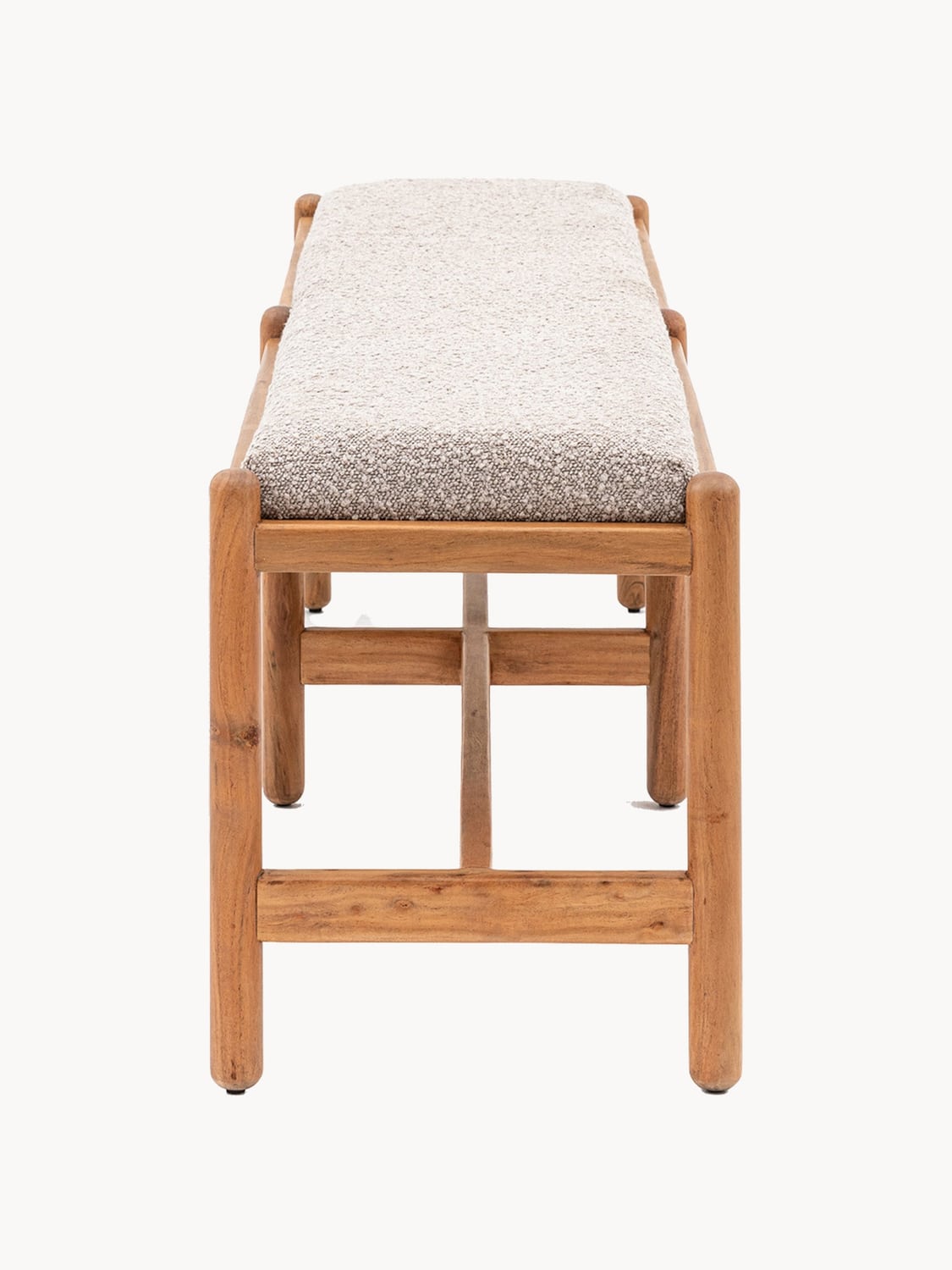 Senna Upholstered Bouclé Bench