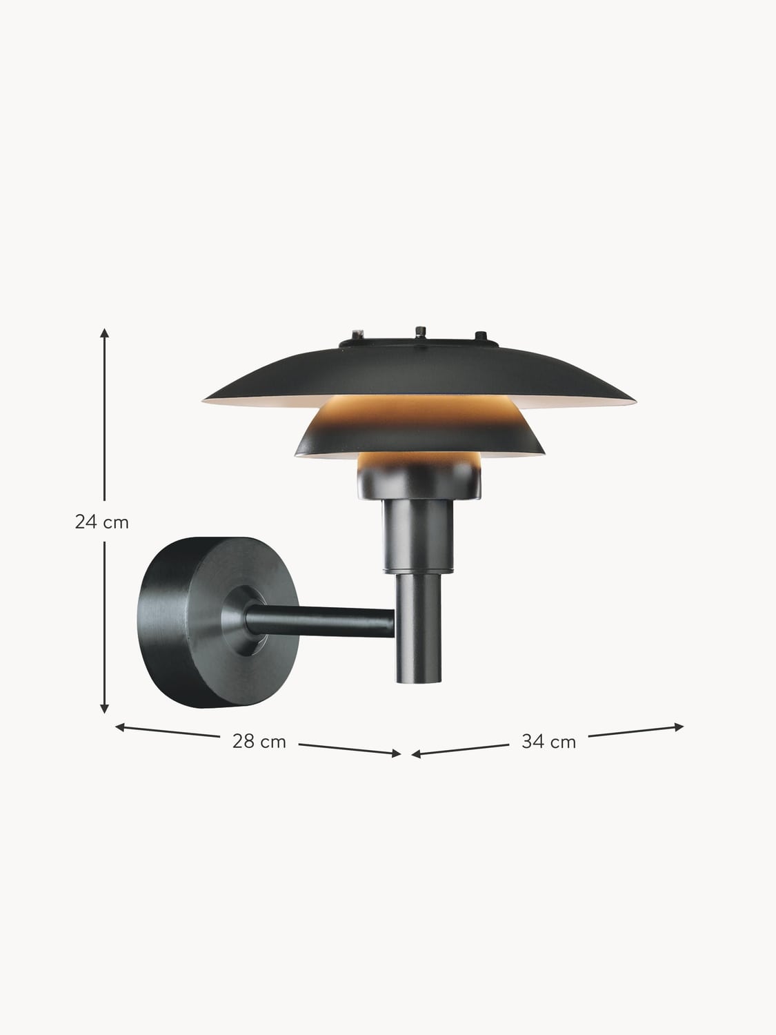 Ronco Outdoor Wall Lamp-2½