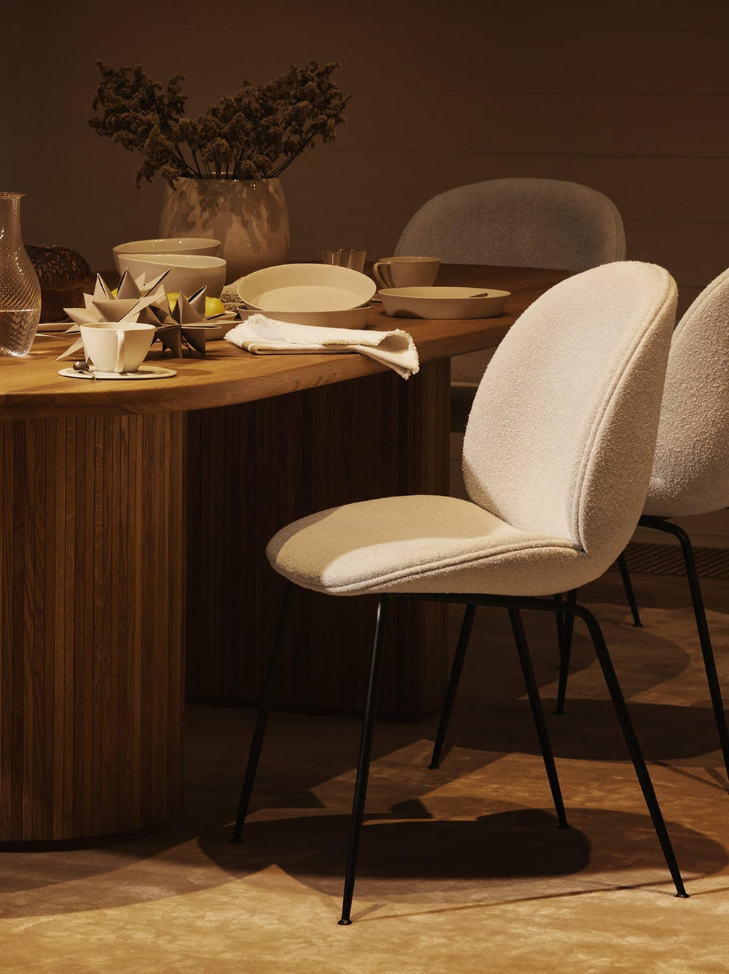Argegno Bouclé Dining Chair