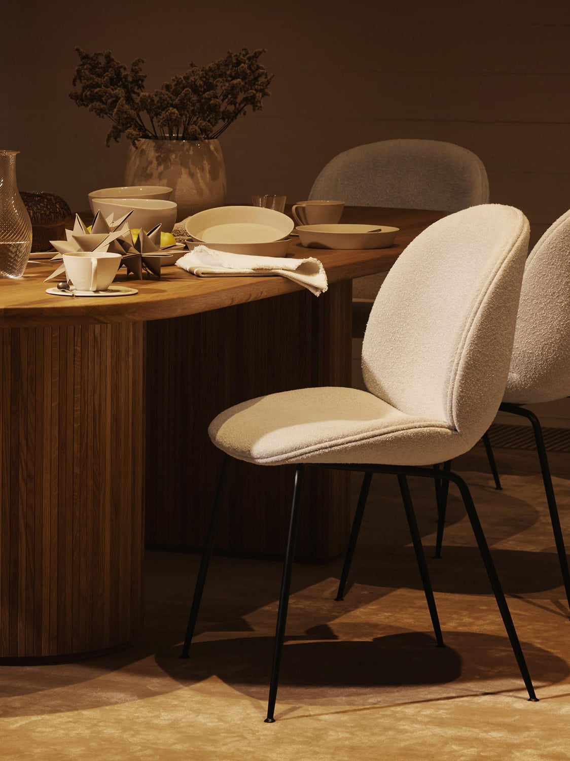 Argegno Bouclé Dining Chair
