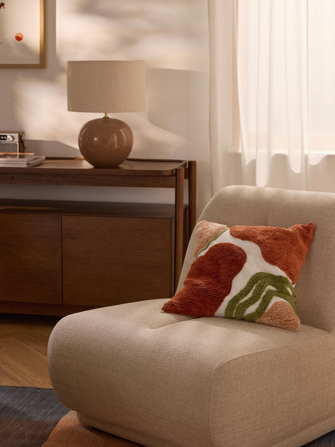 Esino Hand-Tufted Cushion Cover