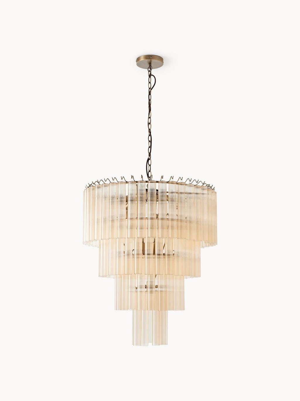 Varenna Large Glass Chandelier