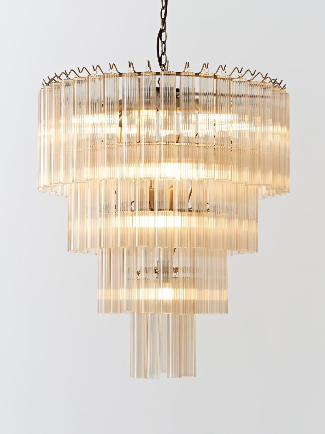 Varenna Large Glass Chandelier