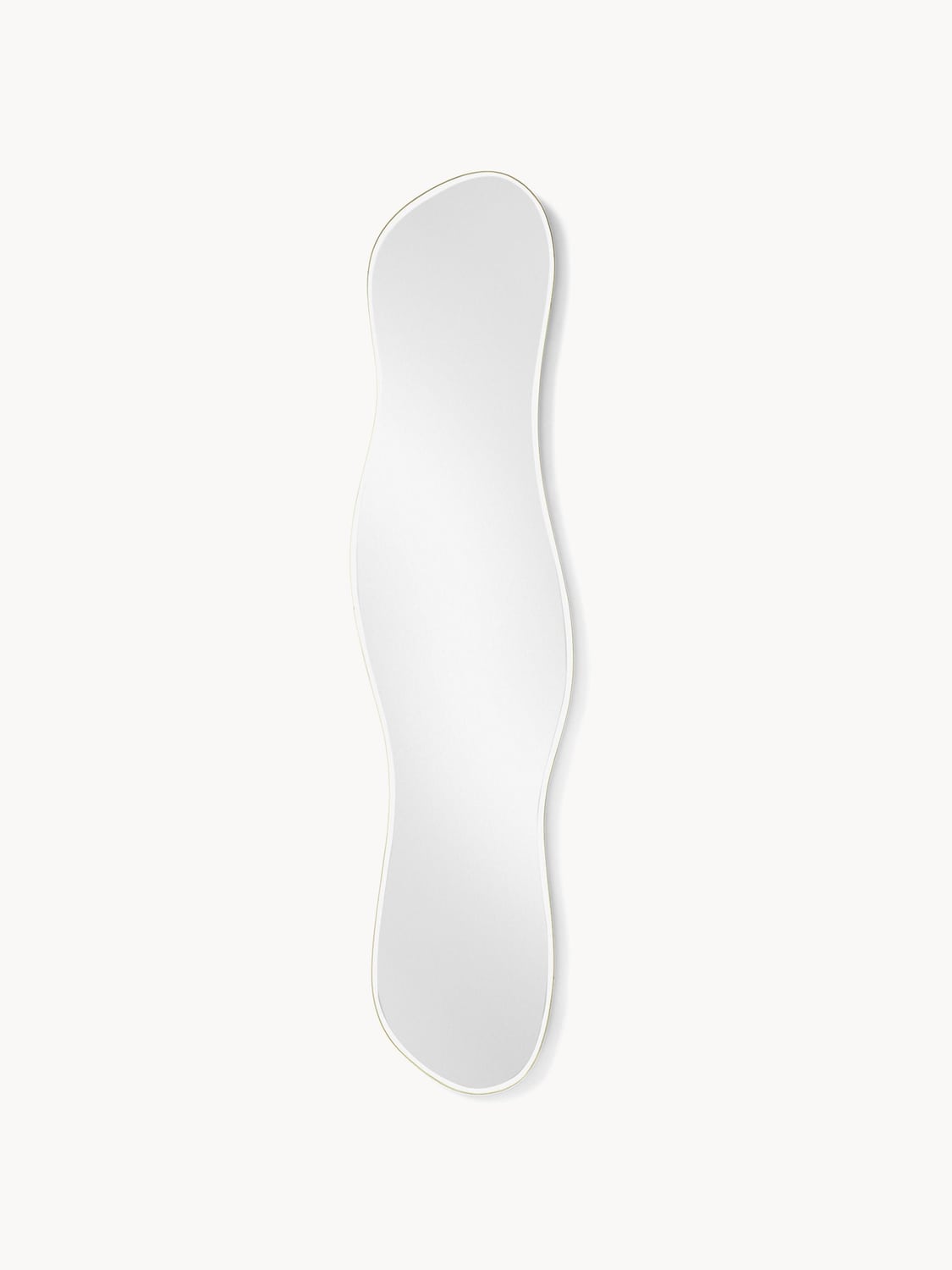 Olginate Full-Length Wall Mirror in an Organic Shape