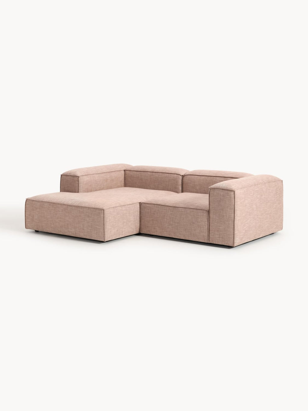 Tavordo Linen Blend Modular Corner Sofa (3-seater)