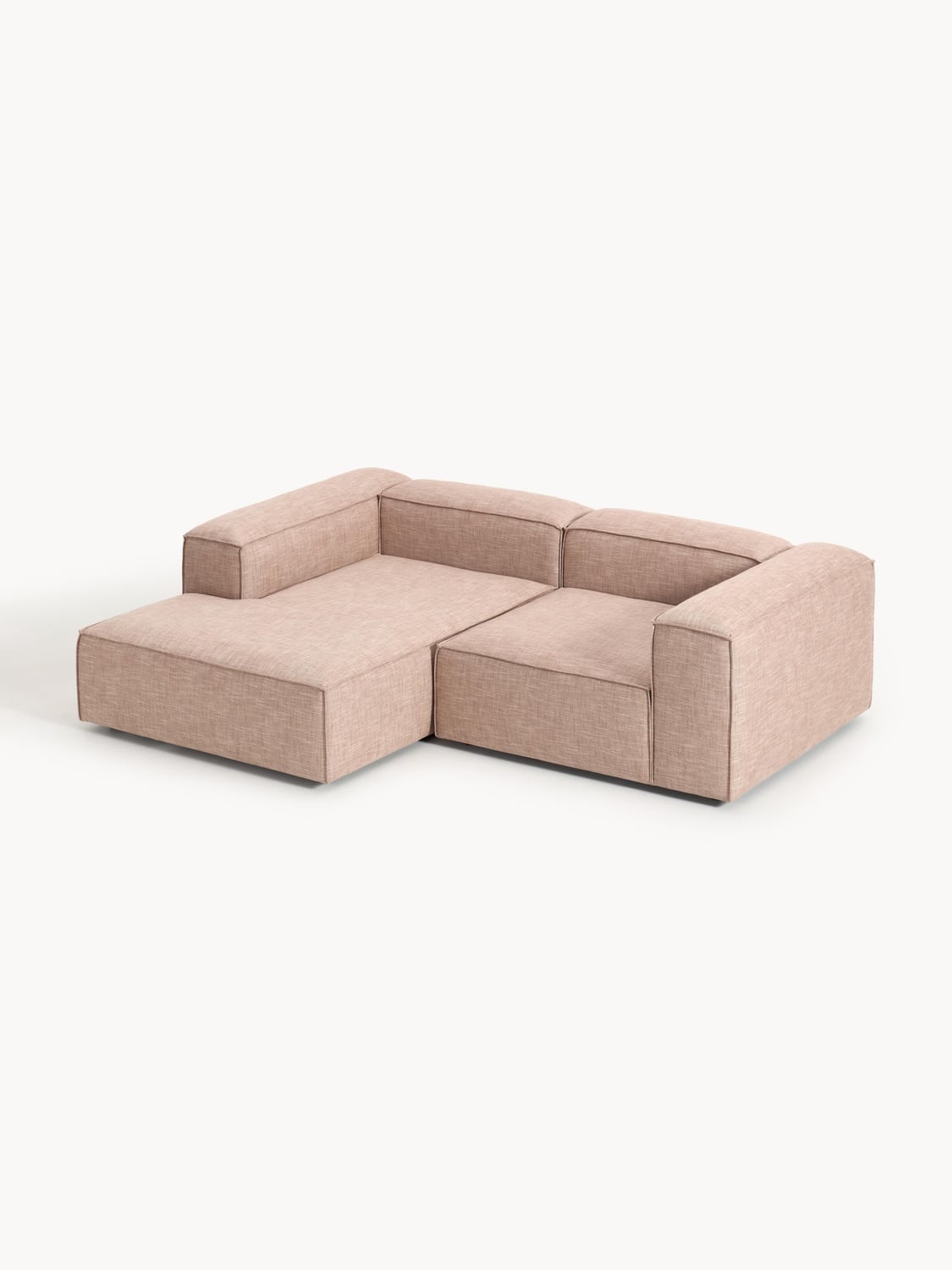 Tavordo Linen Blend Modular Corner Sofa (3-seater)