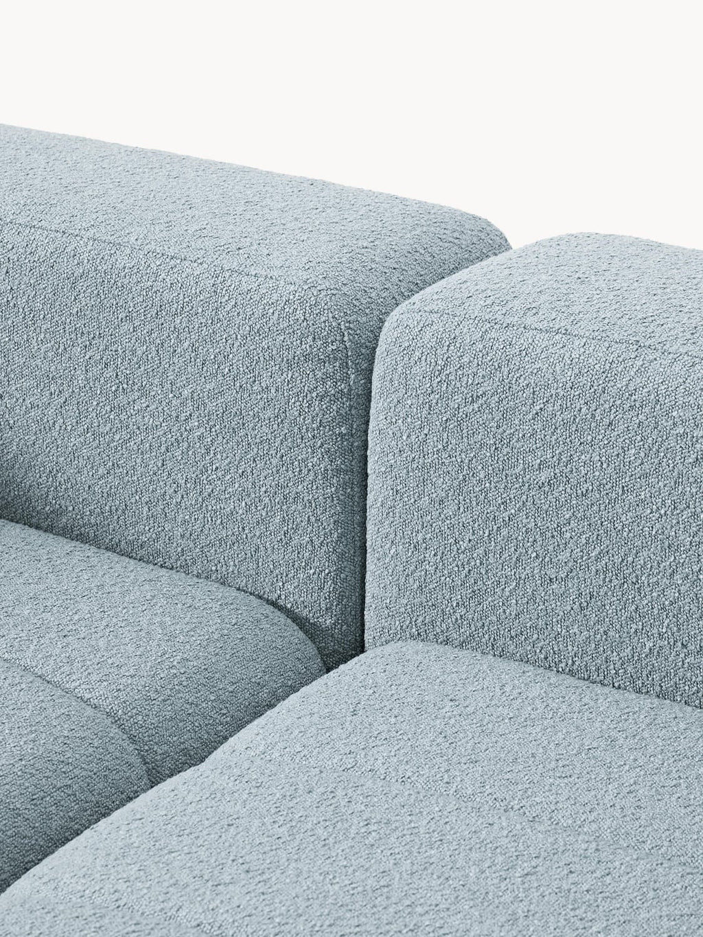 Cermenate Bouclé Modular Sofa (2-seater) with Ottoman (left/right)