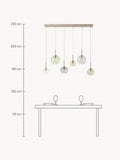 Gravedona Large Glass Ball Pendant Light