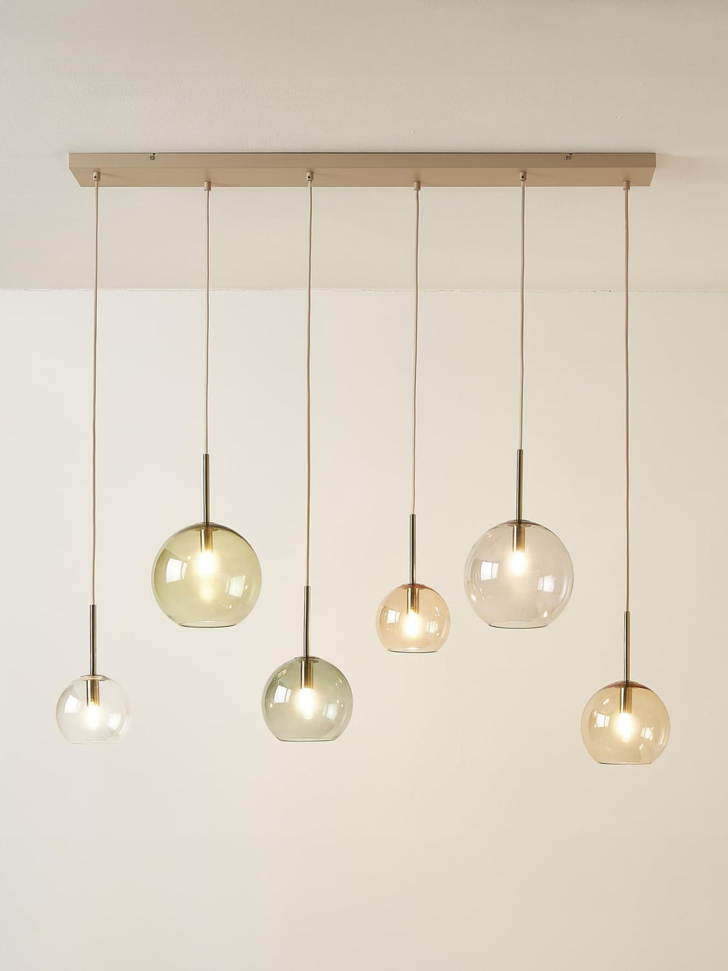 Gravedona Large Glass Ball Pendant Light