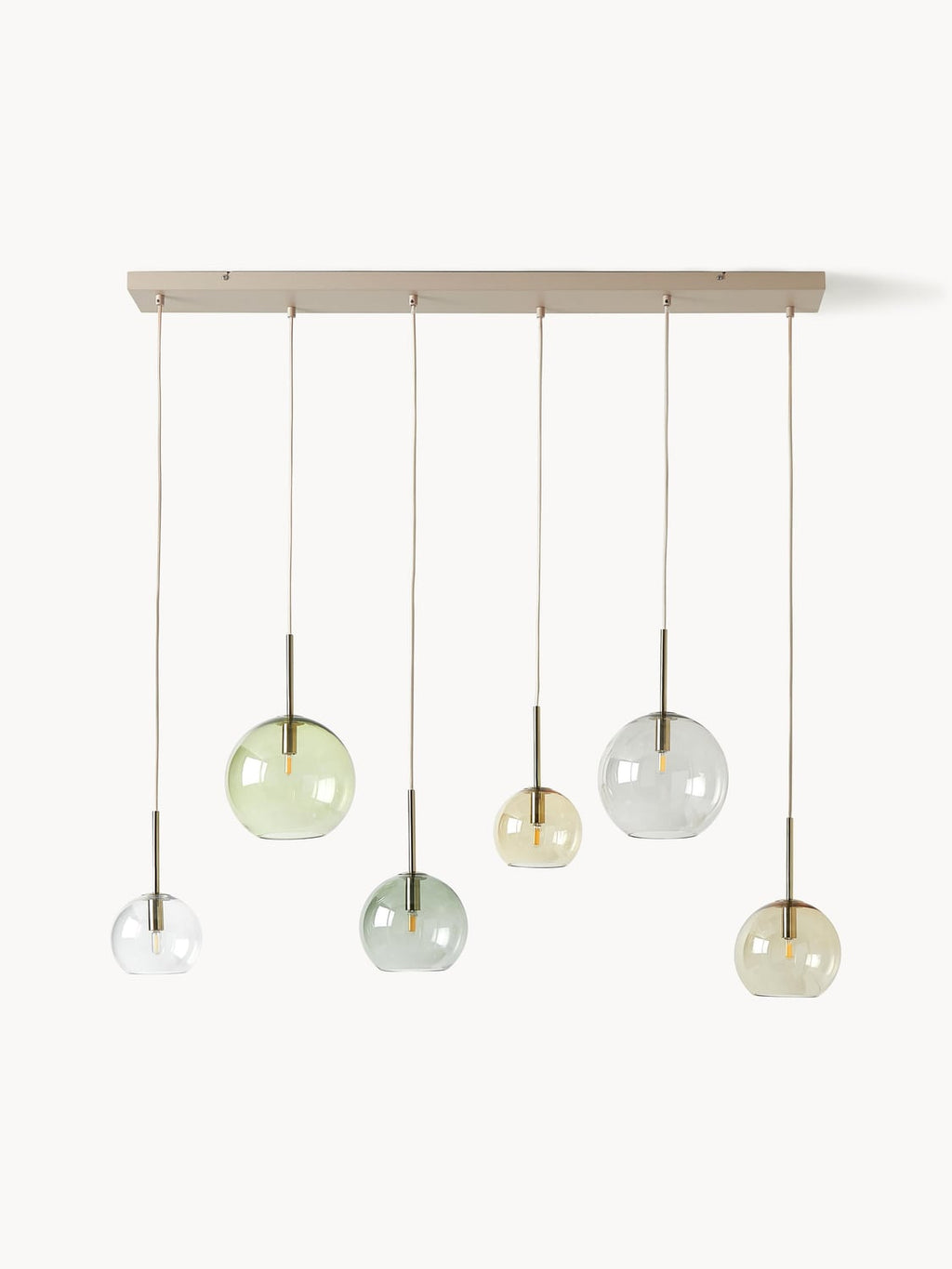 Gravedona Large Glass Ball Pendant Light