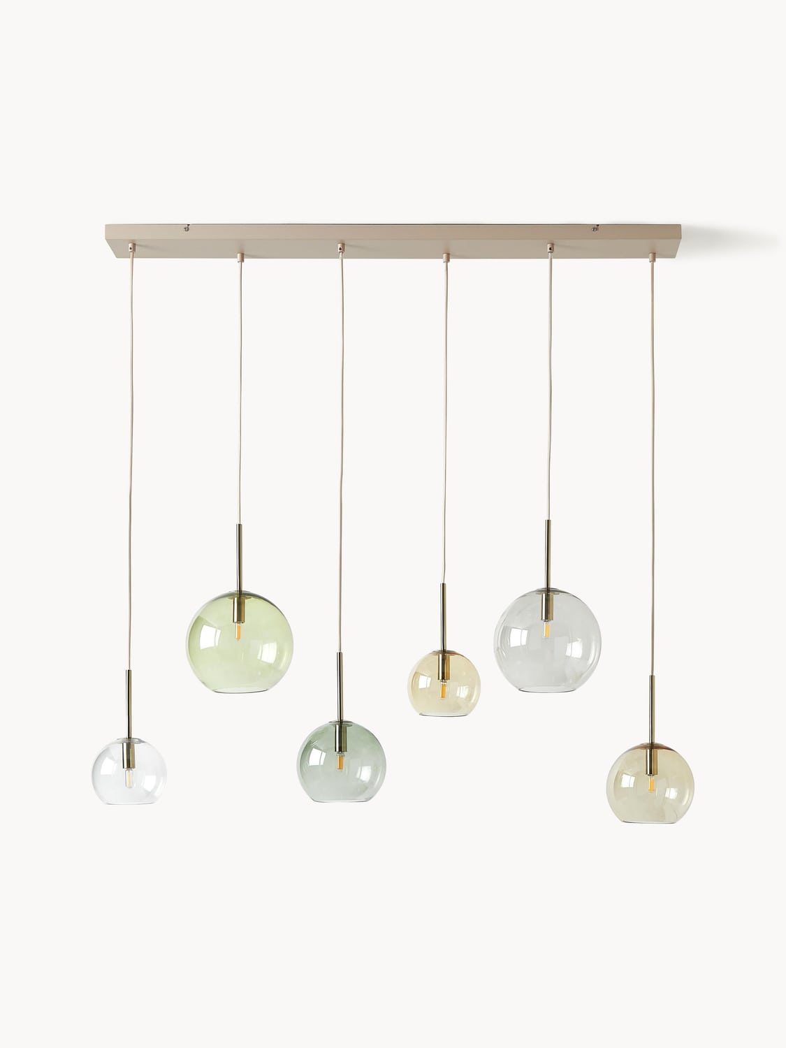 Gravedona Large Glass Ball Pendant Light