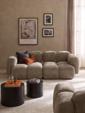 Valbrona Modular Teddy-Bouclé Sofa (3-seater)