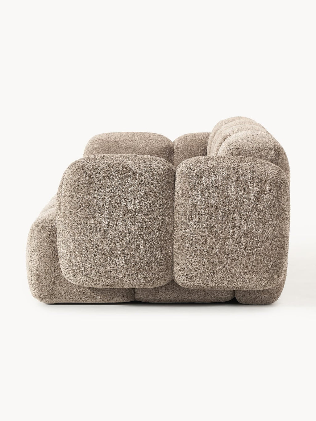 Valbrona Modular Teddy-Bouclé Sofa (3-seater)