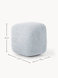 Bellara High Bouclé Ottoman