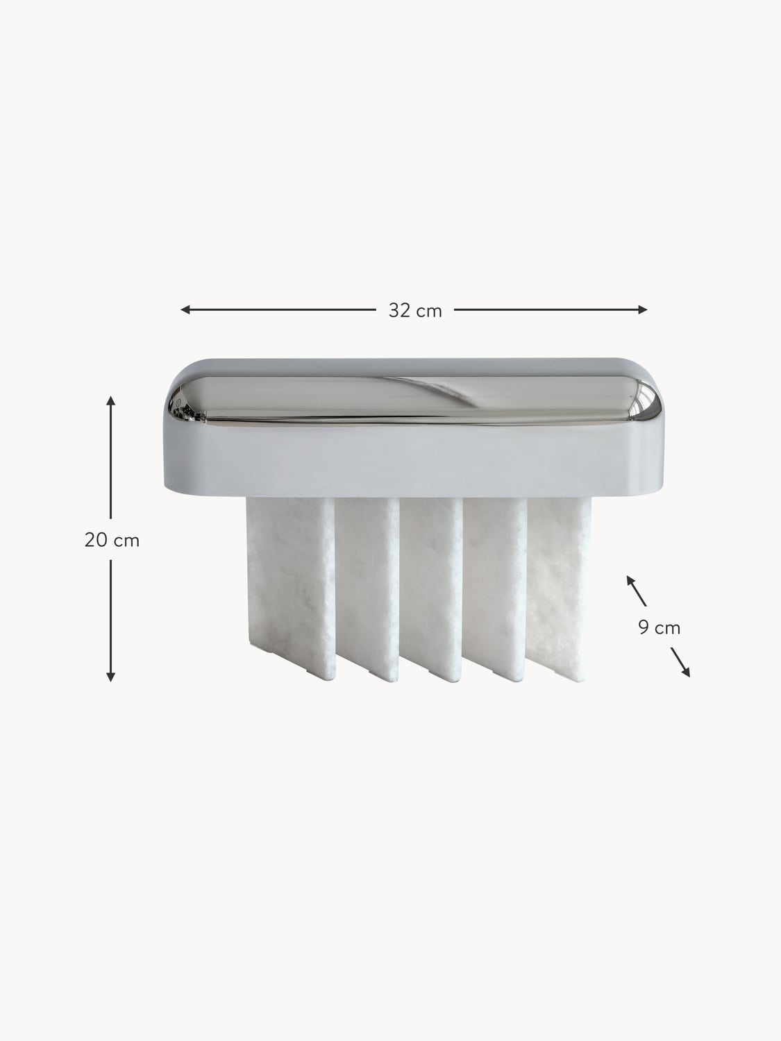 Argegno Portable LED Table Lamp, Dimmable