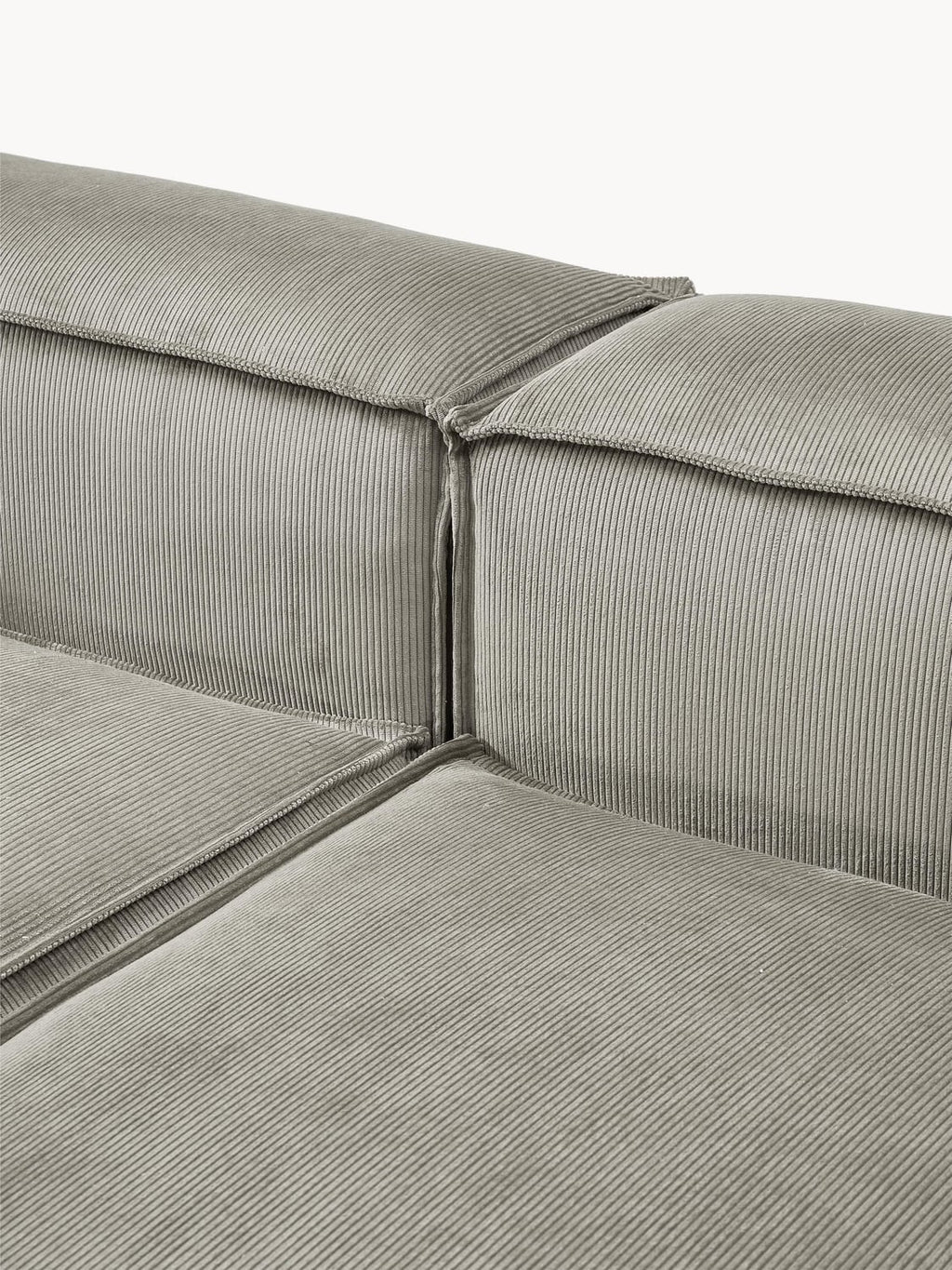 Tavordo Corduroy Modular Corner Sofa (3-seater)