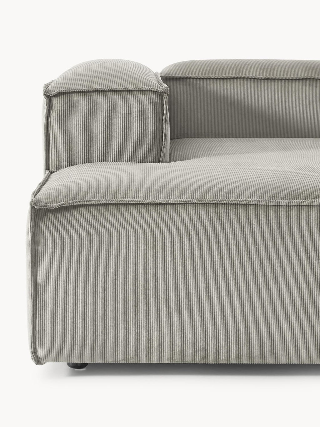 Tavordo Corduroy Modular Corner Sofa (3-seater)