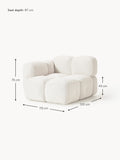 Valbrona Bouclé Corner Module