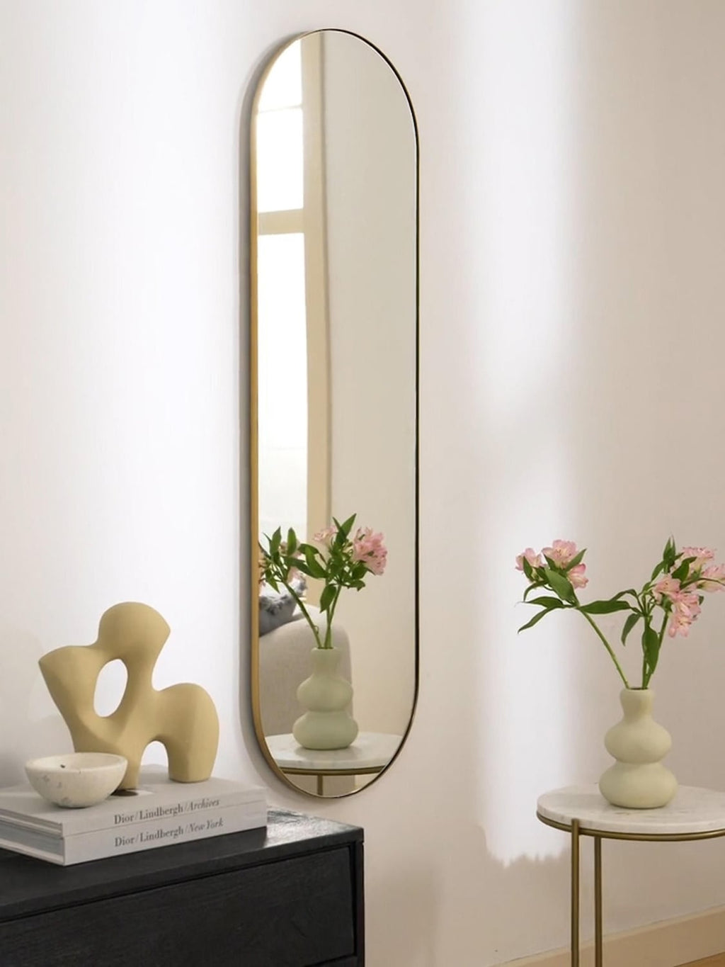 Moltrasio Oval Full-Length Wall Mirror