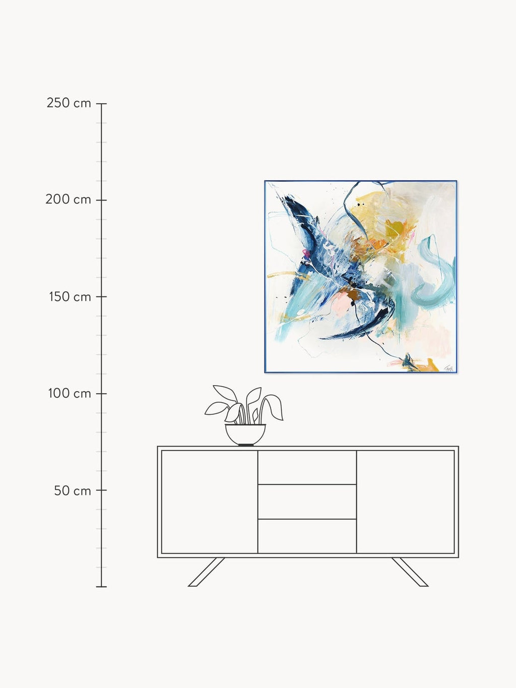 Falterra Hand-Embellished Canvas Print Confidential