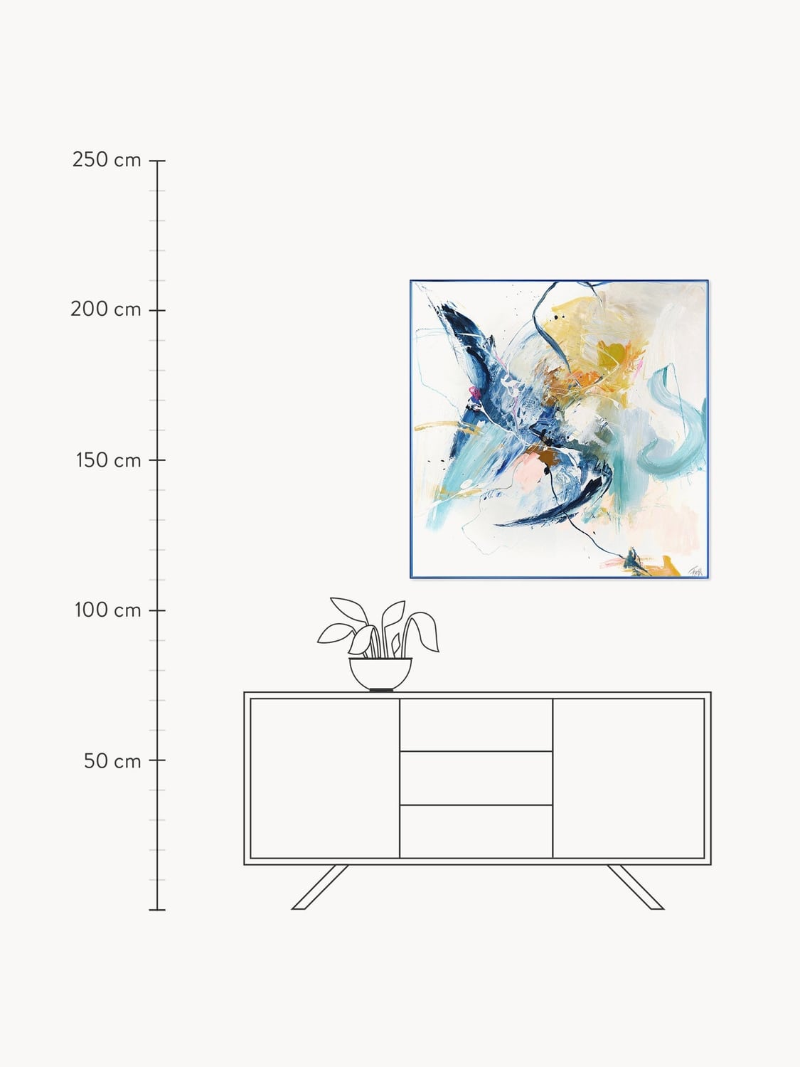 Falterra Hand-Embellished Canvas Print Confidential