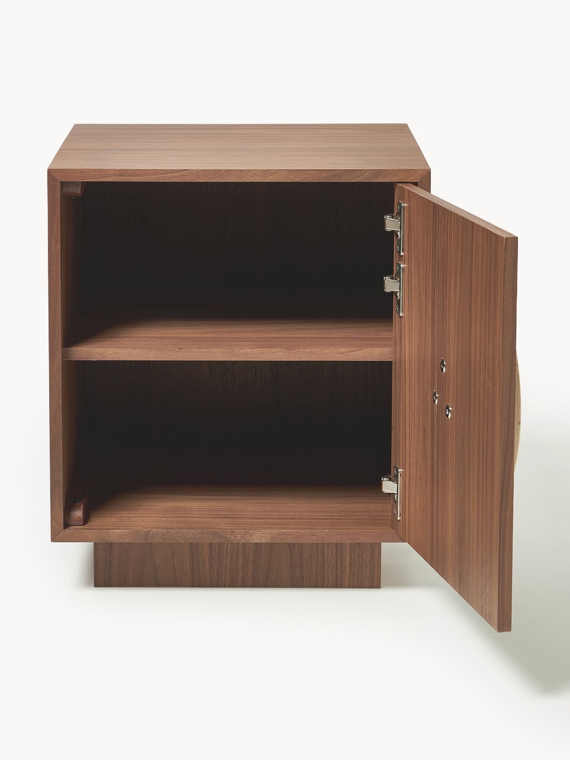 Pusiano Bedside Table with Travertine Handle