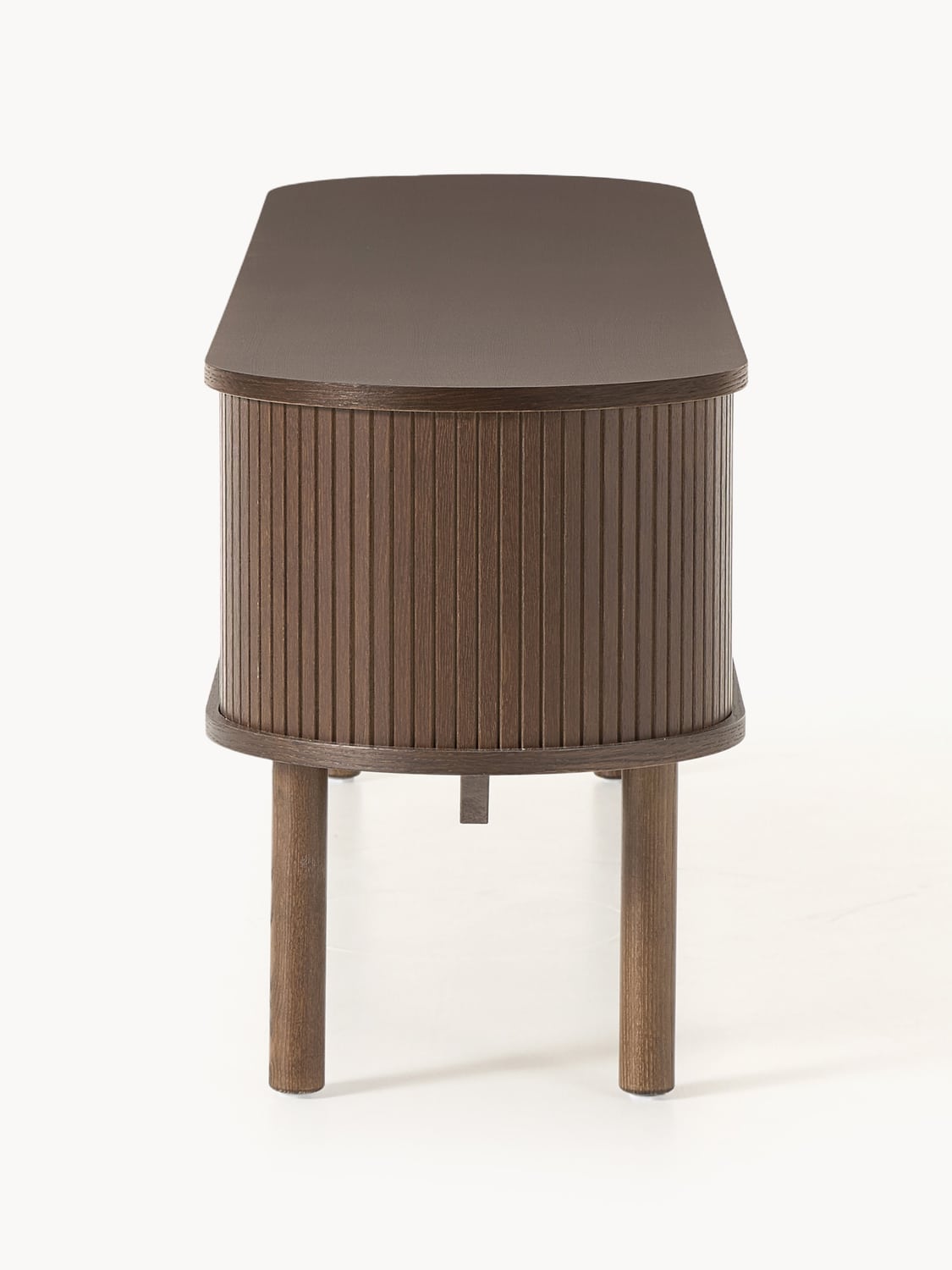 Zavattarello TV Stand with Fluted Front