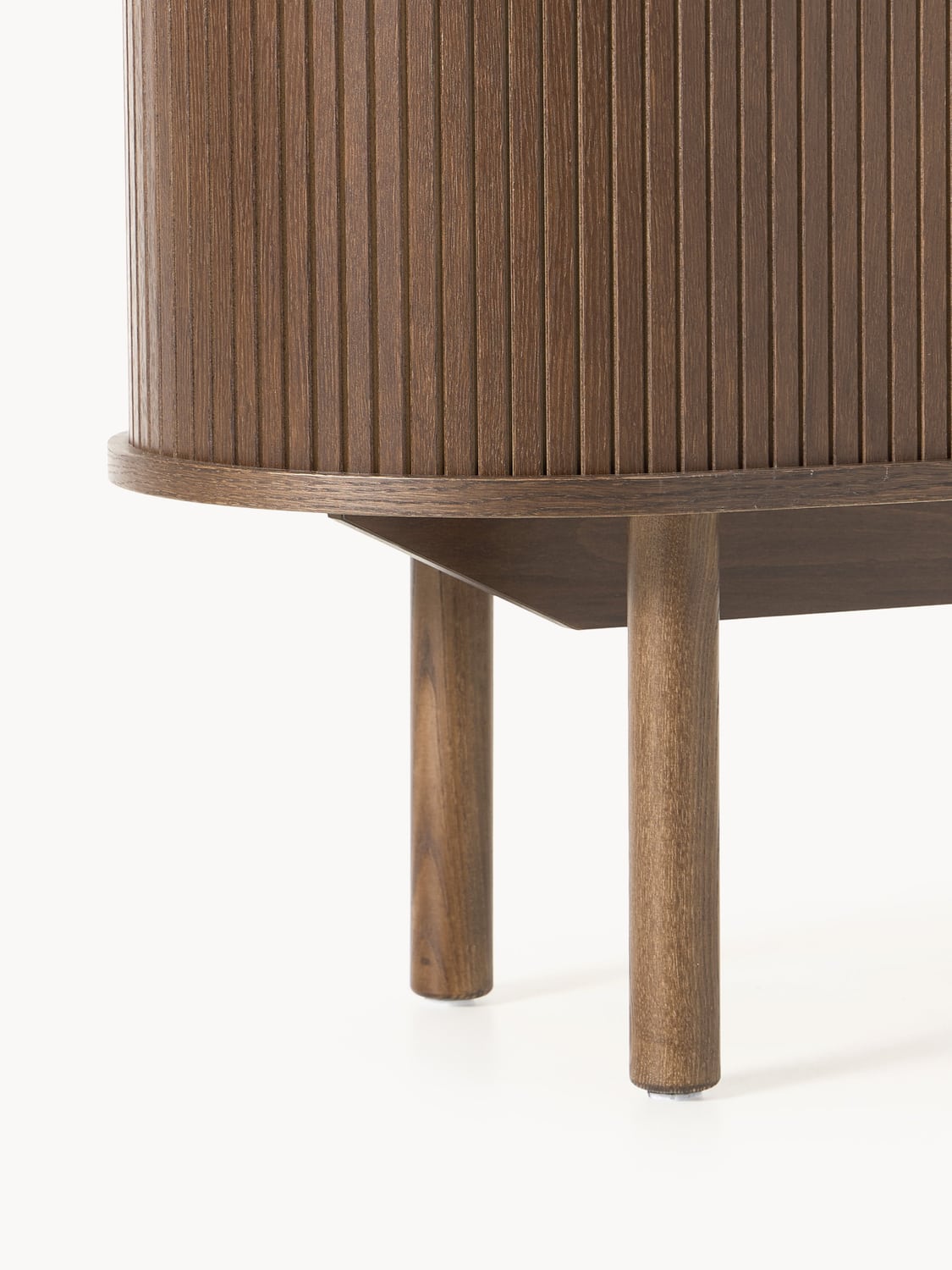 Zavattarello TV Stand with Fluted Front
