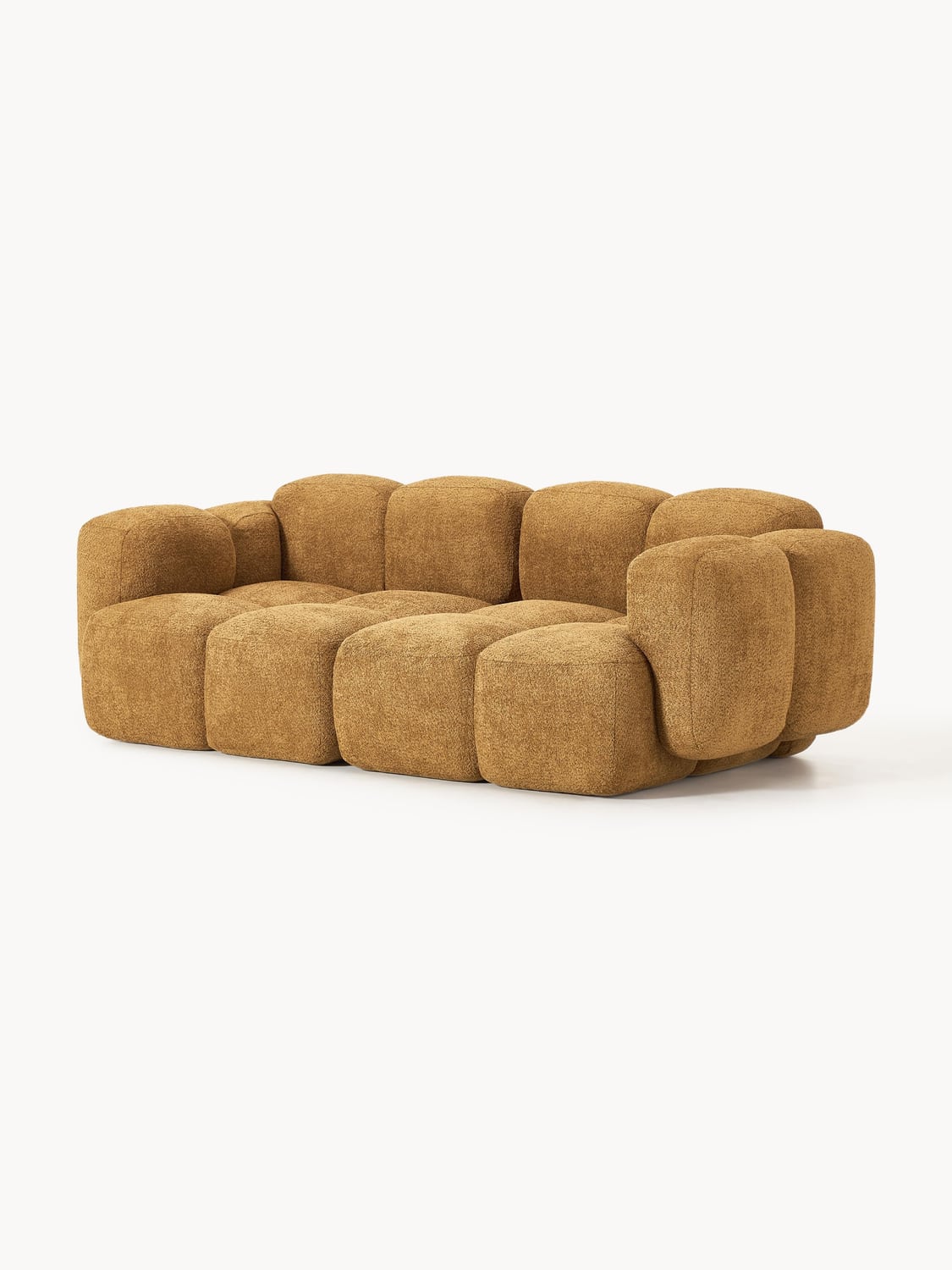 Valbrona Modular Teddy-Bouclé Sofa (2-seater)