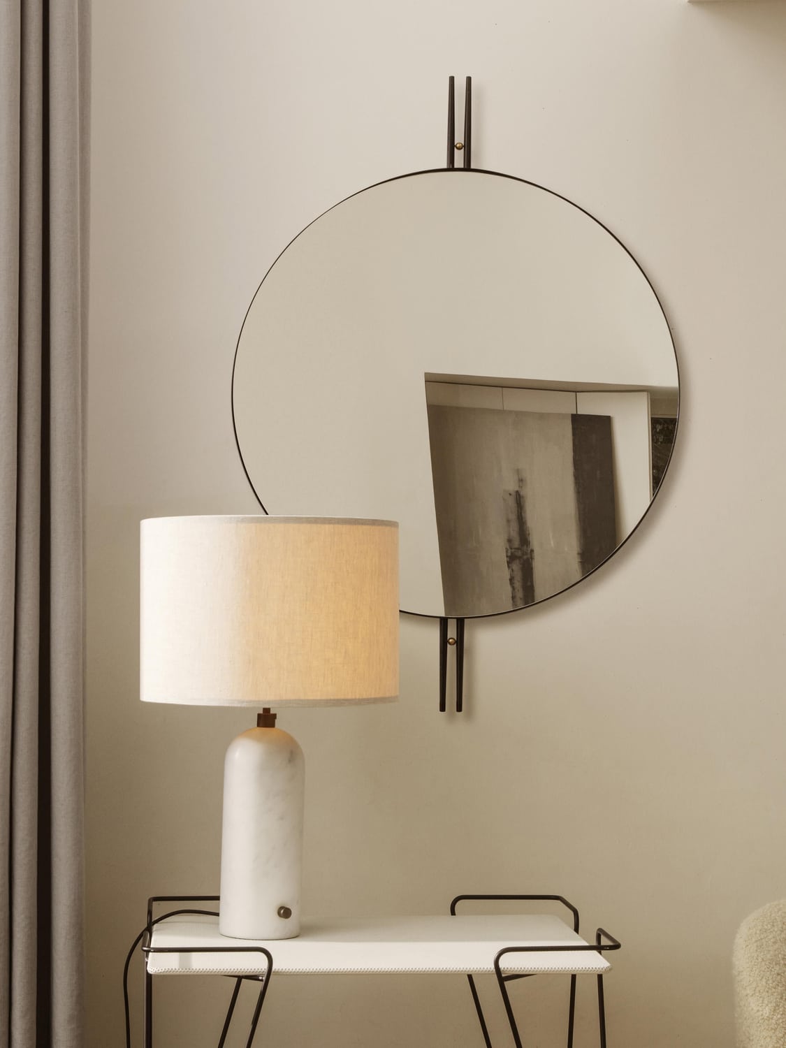 Tavernerio Large Dimmable Table Lamp with Marble Base — available in several sizes