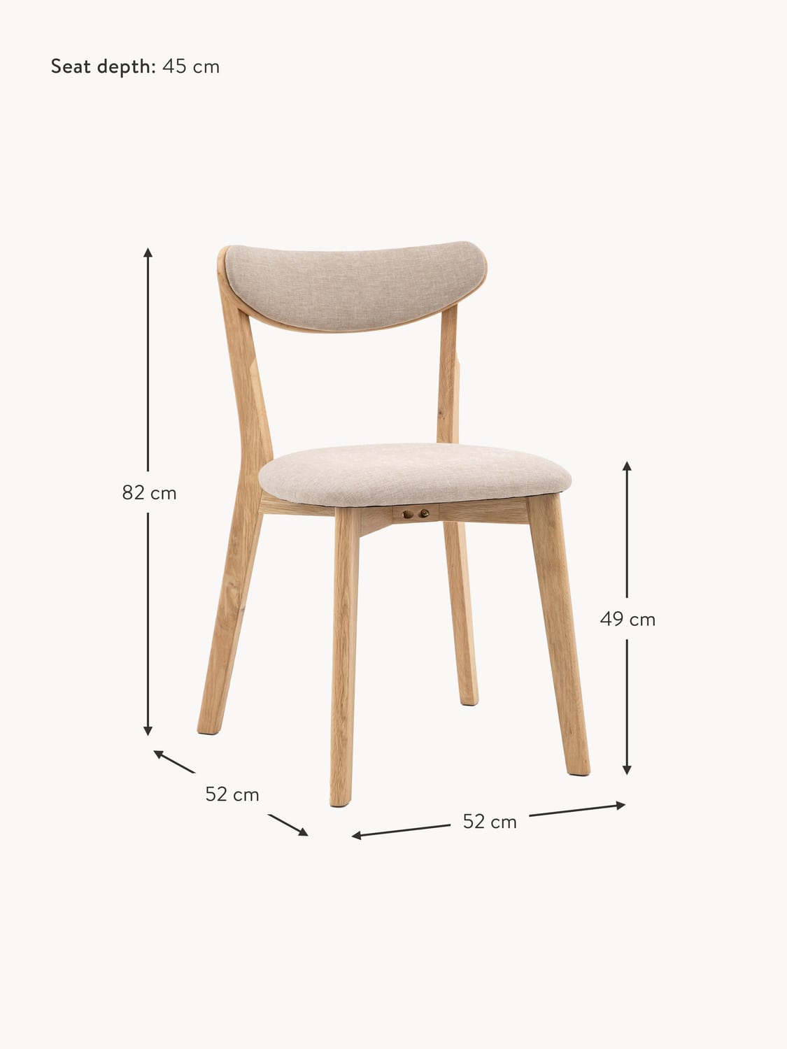 Palanzo Upholstered Dining Chairs (set of 2)