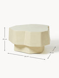 Garzeno Organic Shape Concrete Coffee Table